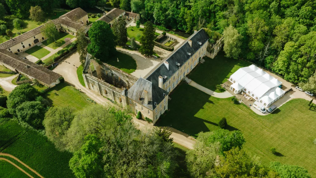Abbaye du Pin wedding